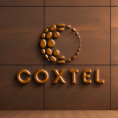 Coxtel Logo creation by Dodge 'n Burns